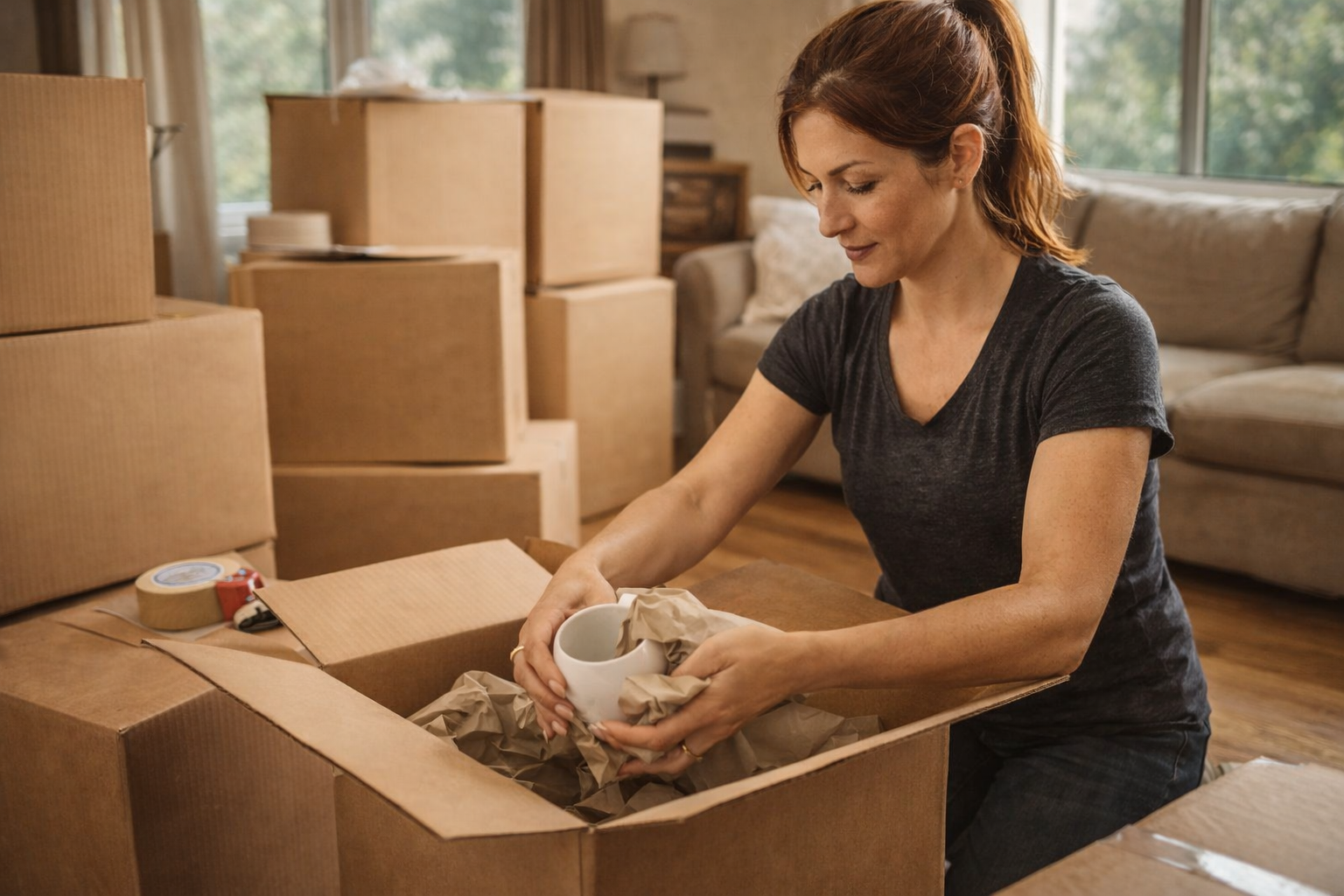 Moving and packing help in Broken Arrow