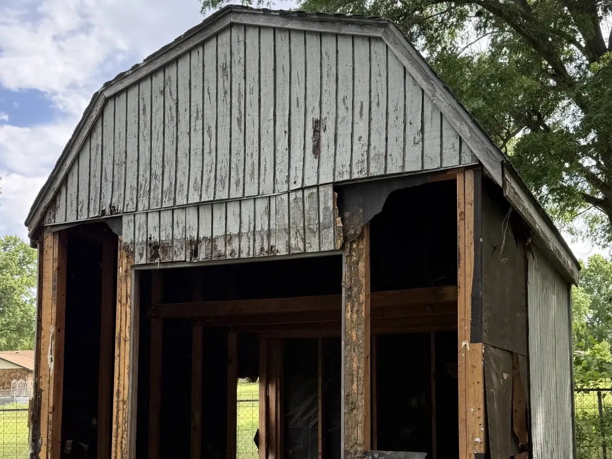 Shed before teardown cleanup