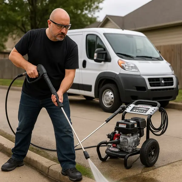 Power washing service